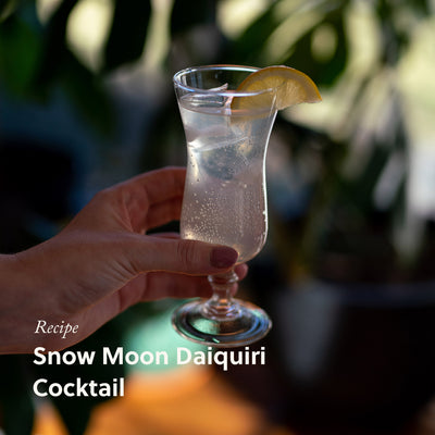 Snow Moon Daiquiri Cocktail